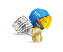 پیش‌نمایش فایل pie-chart-money-7451383 از پک فناوری کسب‌وکار