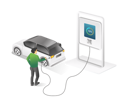 پیش‌نمایش فایل man-cashing-electric-car-7778186 از پک کسب‌وکار و فناوری
