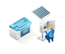 پیش‌نمایش فایل technician-repairing-solar-panel-battery-drain-7778631 از پک کسب‌وکار و فناوری