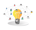 پیش‌نمایش فایل business-team-idea-network-8212517 از پک کسب‌وکار و فناوری