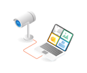 پیش‌نمایش فایل cctv-with-monitor-screen-8212711 از پک کسب‌وکار و فناوری