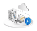 پیش‌نمایش فایل store-data-folder-on-cloud-server-8212700 از پک کسب‌وکار و فناوری
