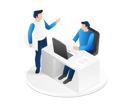 پیش‌نمایش فایل team-discussing-monthly-business-reports-8212768 از پک کسب‌وکار و فناوری