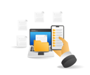 پیش‌نمایش فایل connection-to-computer-8451929 از پک فناوری کسب‌وکار و آموزش