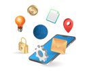 پیش‌نمایش فایل internet-world-with-smartphone-application-9249077 از پک کسب‌وکار و فناوری