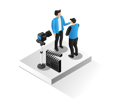 پیش‌نمایش فایل create-a-shooting-scene-9640149 از پک فناوری کسب‌وکار