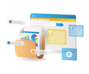 پیش‌نمایش فایل browser-dashboard-9832217 از پک فناوری کسب‌وکار