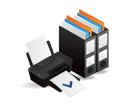 پیش‌نمایش فایل printer-machine-9832204 از پک فناوری کسب‌وکار