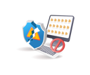 پیش‌نمایش فایل data-security-warning-technology-in-computer-10066948 از پک فناوری و کسب‌وکار