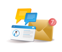 پیش‌نمایش فایل marketing-email-notifications-technology-10066949 از پک فناوری و کسب‌وکار