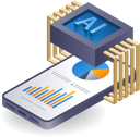 پیش‌نمایش فایل artificial-intelligence-analyst-smartphone-11340602 از پک فناوری و کسب‌وکار