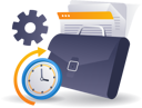 پیش‌نمایش فایل business-bag-with-new-company-data-11340683 از پک فناوری و کسب‌وکار