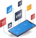 پیش‌نمایش فایل business-company-erp-smartphone-management-11340685 از پک فناوری و کسب‌وکار