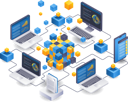 پیش‌نمایش فایل blockchain-technology-11340700 از پک فناوری ایلاستریشن و کسب‌وکار