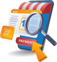 پیش‌نمایش فایل choosing-online-payment-option-11340710 از پک فناوری ایلاستریشن و کسب‌وکار