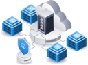 پیش‌نمایش فایل cloud-server-security-11340717 از پک فناوری ایلاستریشن و کسب‌وکار