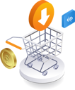 پیش‌نمایش فایل discount-shopping-cart-11340801 از پک فناوری و کسب‌وکار