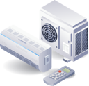 پیش‌نمایش فایل install-home-ac-device-11340964 از پک فناوری ایلاستریشن و کسب‌وکار