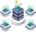 پیش‌نمایش فایل blockchain-business-server-network-11345854 از پک فناوری کسب‌وکار