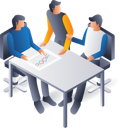 پیش‌نمایش فایل team-is-chatting-about-business-11345850 از پک فناوری کسب‌وکار