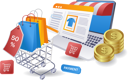 پیش‌نمایش فایل online-shopping-11534824 از پک فناوری و کسب‌وکار