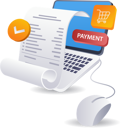 پیش‌نمایش فایل online-shopping-payment-bill-11534825 از پک فناوری و کسب‌وکار