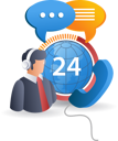 پیش‌نمایش فایل 24-hour-customer-service-communication-11529910 از پک پزشکی فناوری و کسب‌وکار