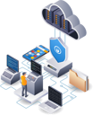پیش‌نمایش فایل application-developer-with-security-hosting-cloud-server-technology-11529954 از پک پزشکی فناوری و کسب‌وکار