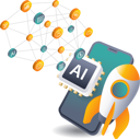 پیش‌نمایش فایل ai-smartphone-app-startup-launch-event-12022555 از پک فناوری و کسب‌وکار
