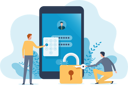پیش‌نمایش فایل account-security-6601677 از پک افراد کسب‌وکار در حال کار