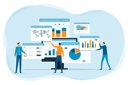 پیش‌نمایش فایل business-team-analysis-6601670 از پک افراد کسب‌وکار در حال کار
