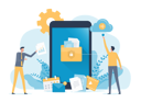 پیش‌نمایش فایل cloud-backup-6601679 از پک افراد کسب‌وکار در حال کار