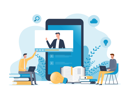 پیش‌نمایش فایل online-education-6601680 از پک افراد کسب‌وکار در حال کار