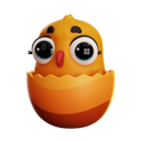 پیش‌نمایش فایل easter-baby-chick-8441051 از پک اشیاء روز عید پاک