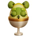 پیش‌نمایش فایل easter-bunny-sleep-on-cup-8441047 از پک اشیاء روز عید پاک