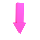 پیش‌نمایش فایل arrow-down-5509669 از پک مجموعه آیکن‌های کسب‌وکار سه‌بعدی، نسخه ۱