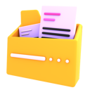 پیش‌نمایش فایل file-folder-5509686 از پک مجموعه آیکن‌های کسب‌وکار سه‌بعدی، نسخه ۱
