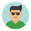 پیش‌نمایش فایل cool-man از پک آیکون های تخت آواتار