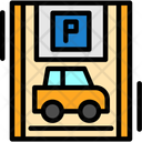 پیش‌نمایش فایل car-with-blue-parking-10329629 از پک پارکینگ