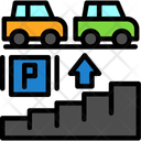 پیش‌نمایش فایل stairs-in-parking-garage-10329708 از پک پارکینگ