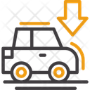 پیش‌نمایش فایل car-with-down-arrow-10331771 از پک پارکینگ