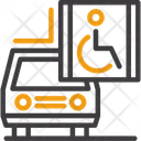 پیش‌نمایش فایل car-with-wheelchair-symbol-10331855 از پک پارکینگ