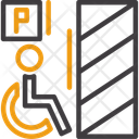 پیش‌نمایش فایل wheelchair-accessible-parking-10331853 از پک پارکینگ