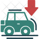 پیش‌نمایش فایل car-with-down-arrow-10331866 از پک پارکینگ