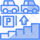 پیش‌نمایش فایل stairs-in-parking-garage-10347911 از پک پارکینگ