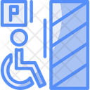 پیش‌نمایش فایل wheelchair-accessible-parking-10347918 از پک پارکینگ