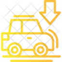 پیش‌نمایش فایل car-with-down-arrow-10348238 از پک پارکینگ