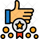 پیش‌نمایش فایل hand-with-a-badge-for-part-10377551 از پک شغل منصسرگرم‌کنندهه