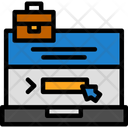 پیش‌نمایش فایل laptop-with-an-apply-here-button-10377601 از پک شغل منصسرگرم‌کنندهه