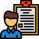 پیش‌نمایش فایل person-with-a-clipboard-for-interviews-10377617 از پک شغل منصسرگرم‌کنندهه